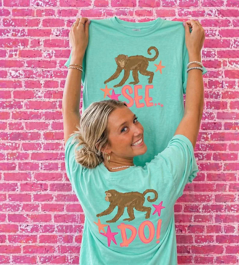 Monkey See/Monkey Do DTF Print