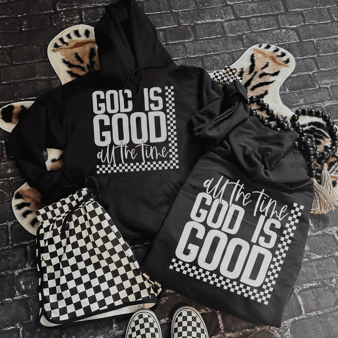 God Is Good All the Time DTF Print