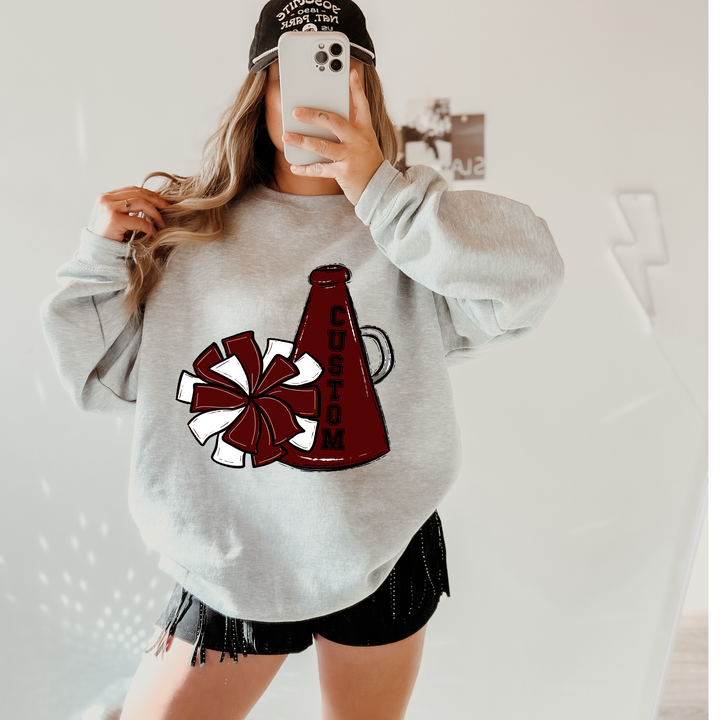 Cheer Spirit Custom Design Mockup Fee ONLY - No Prints - No Digitals