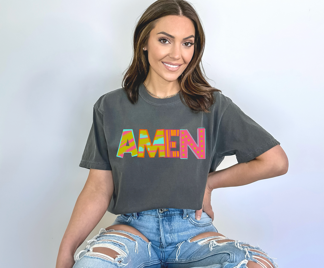 Pattern Play Amen DTF Print