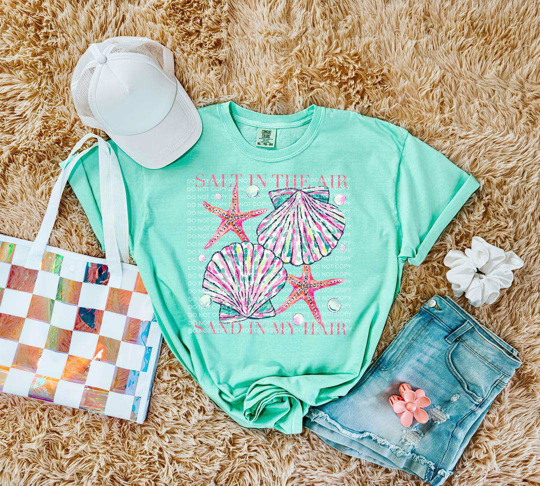 Salt In The Air Sand In My Hair DTF Print