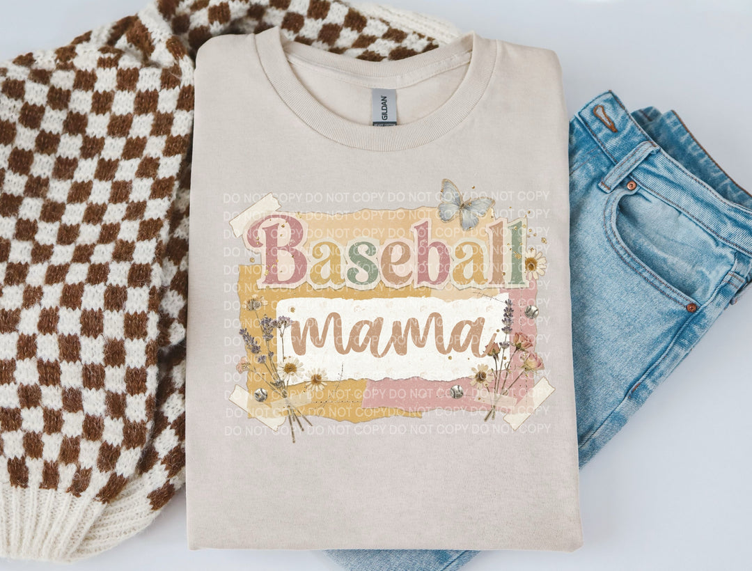 Baseball Mama DTF Print