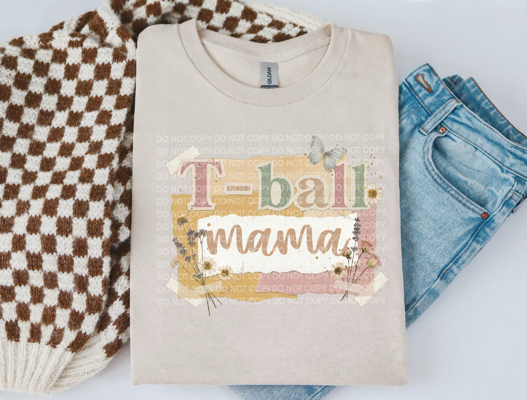 T-Ball Mama DTF Print