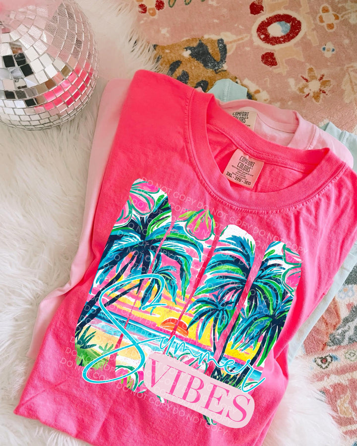 Summer Vibes DTF Print