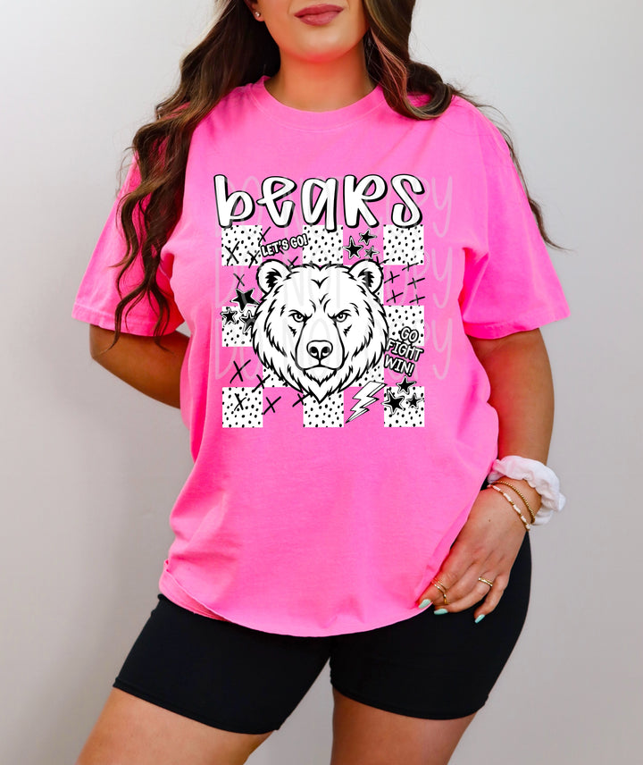 Dotties and Doodles Mascots DTF Print