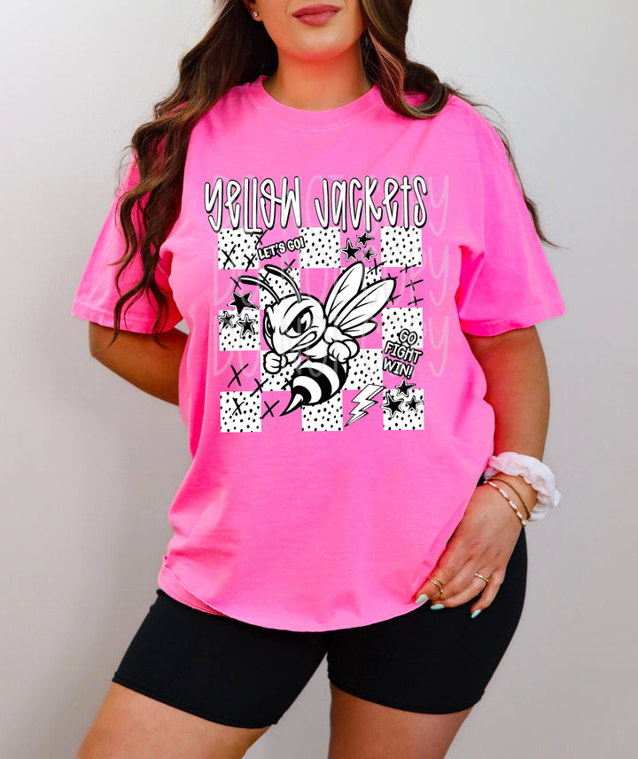 Dotties and Doodles Mascots DTF Print