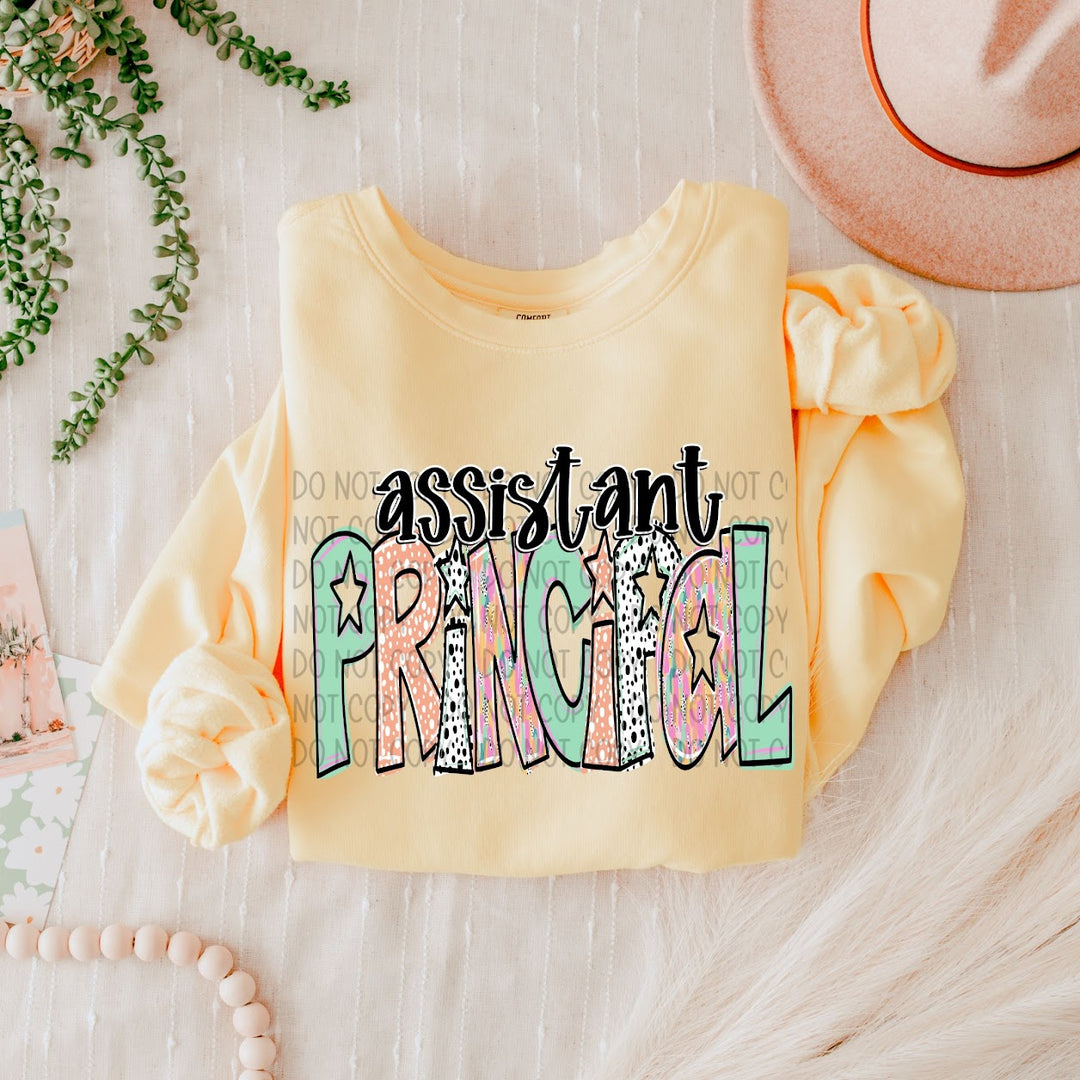 Assistant Principal DTF Print