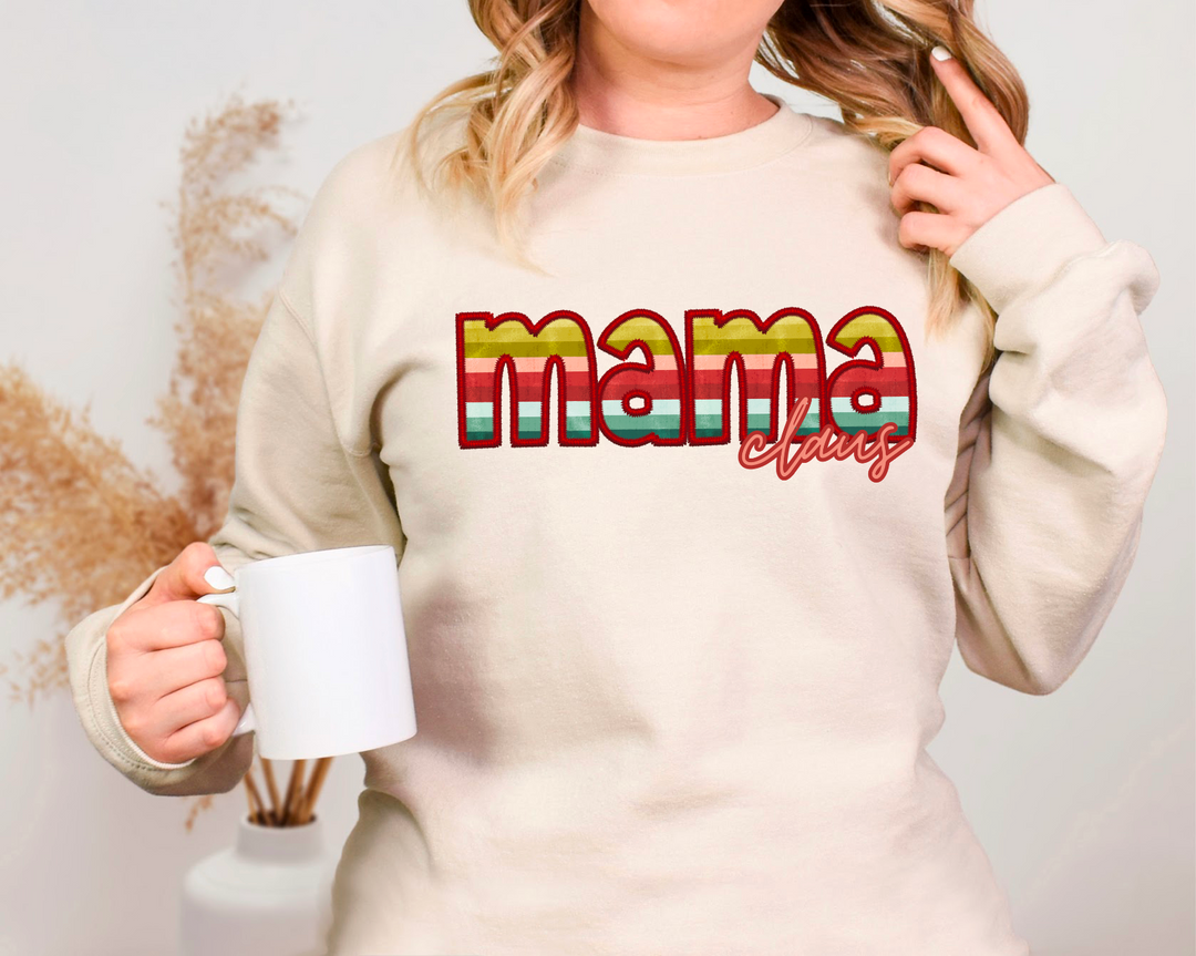 Mama Claus DTF Print