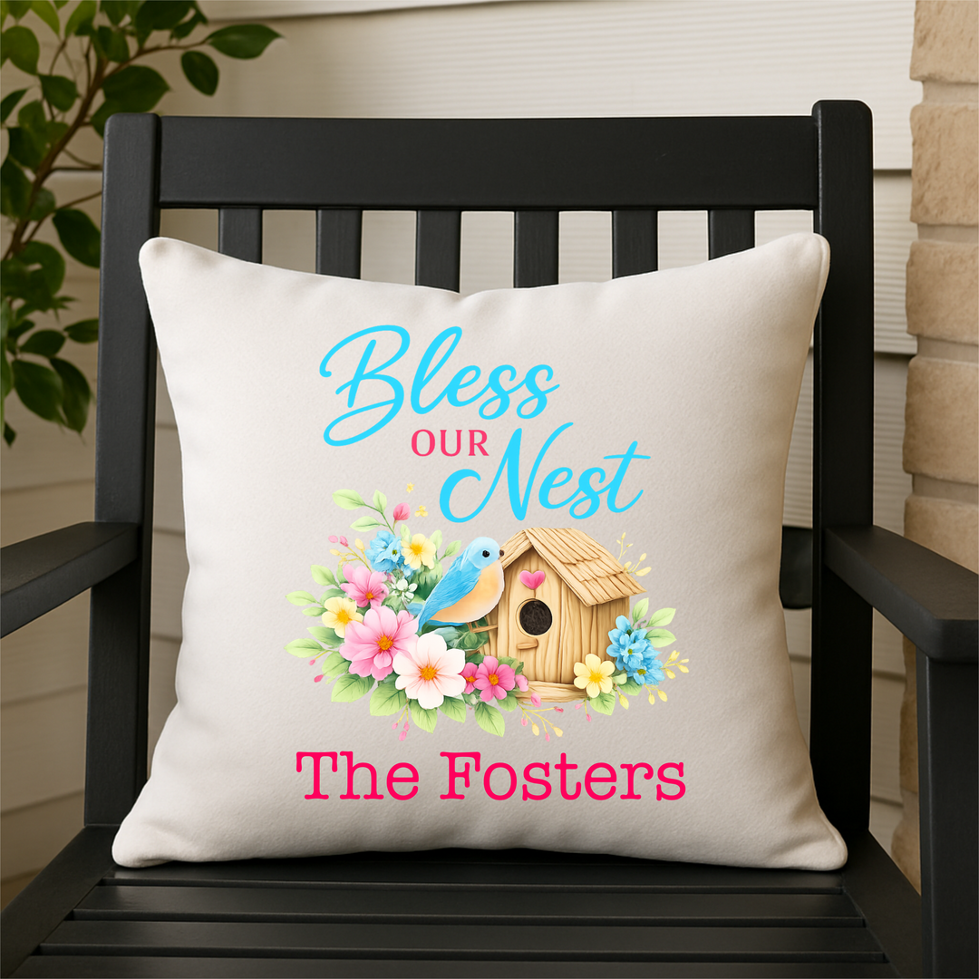 Bless Our Nest DTF Print