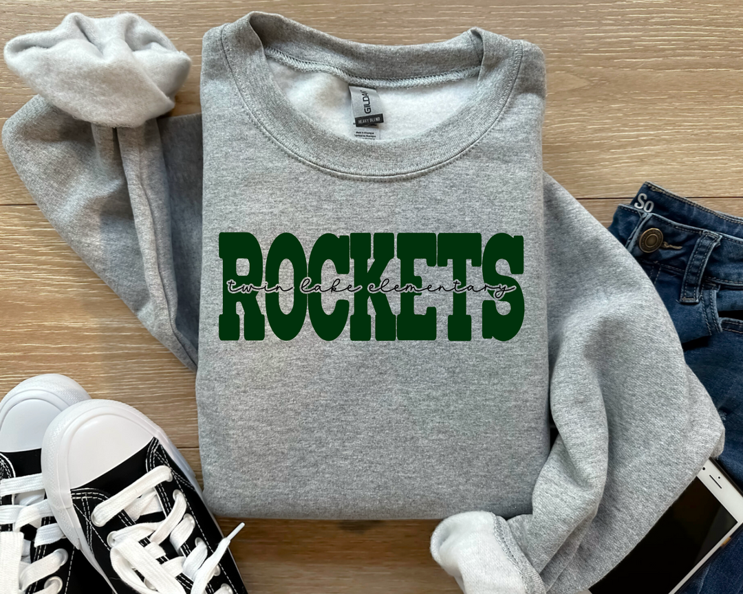 Twin Lake Elementary Rockets DTF Print