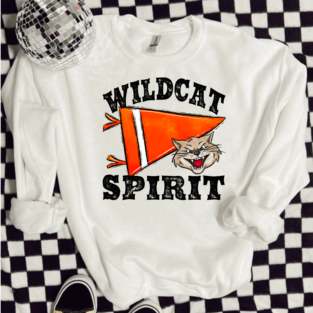 Wildcat Spirit (Black) DTF Print