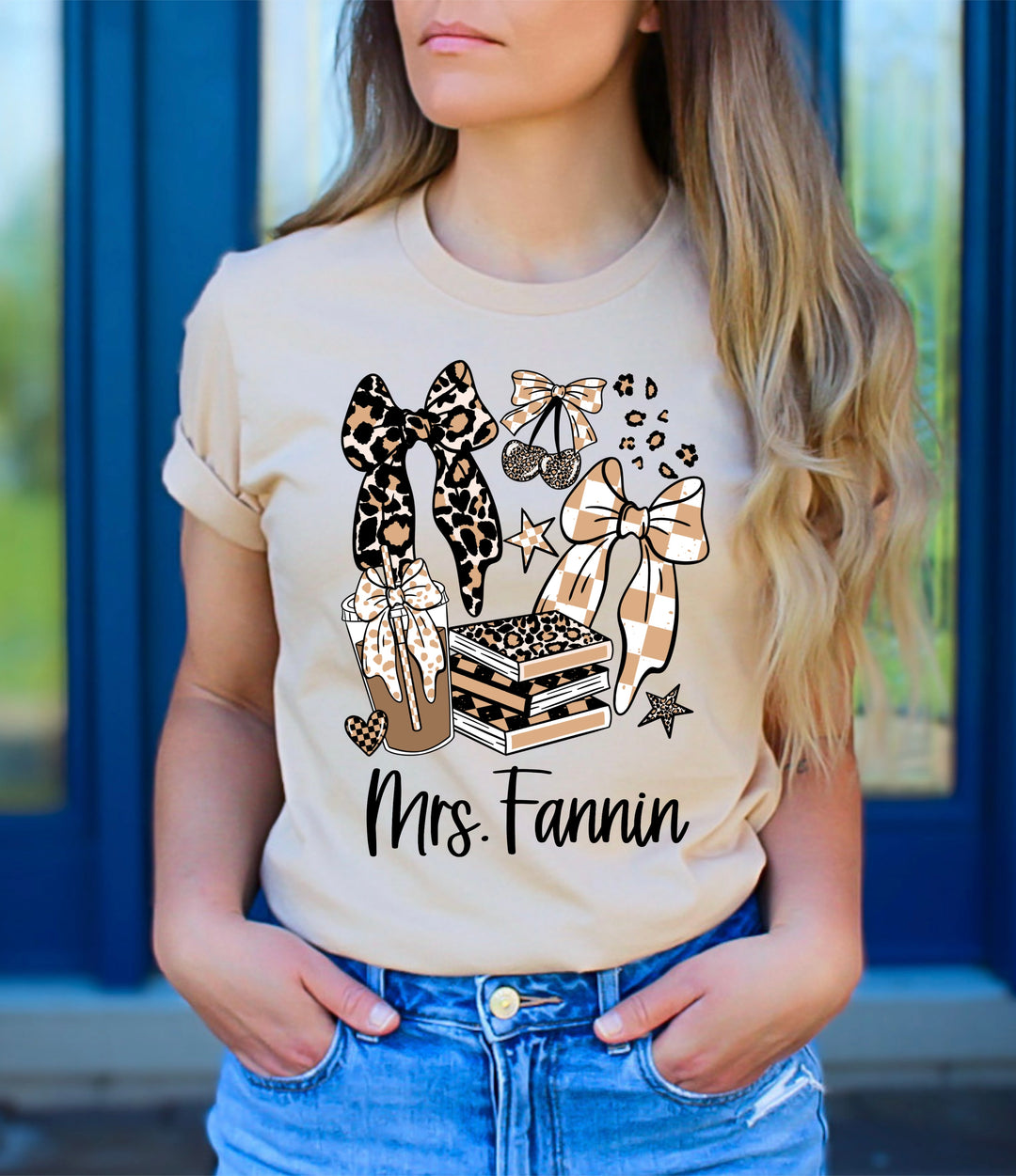 Coffee Books CUSTOM Printed Tee