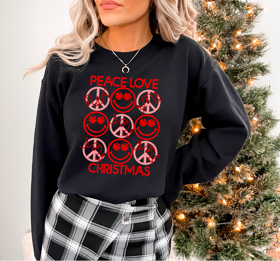 Peace Love Christmas DTF Print