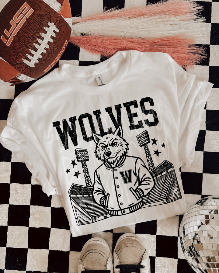 Letterman Mascots R-Z DTF Print