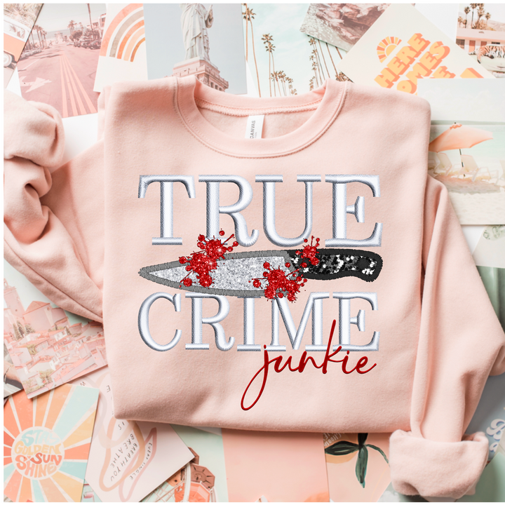 True Crime Junkie DTF Print