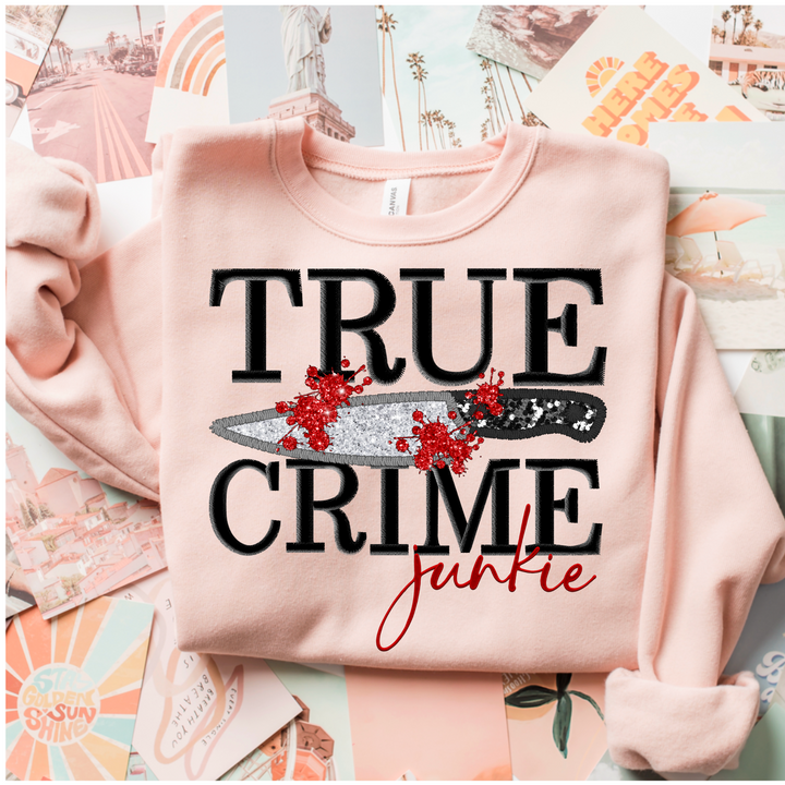 True Crime Junkie DTF Print