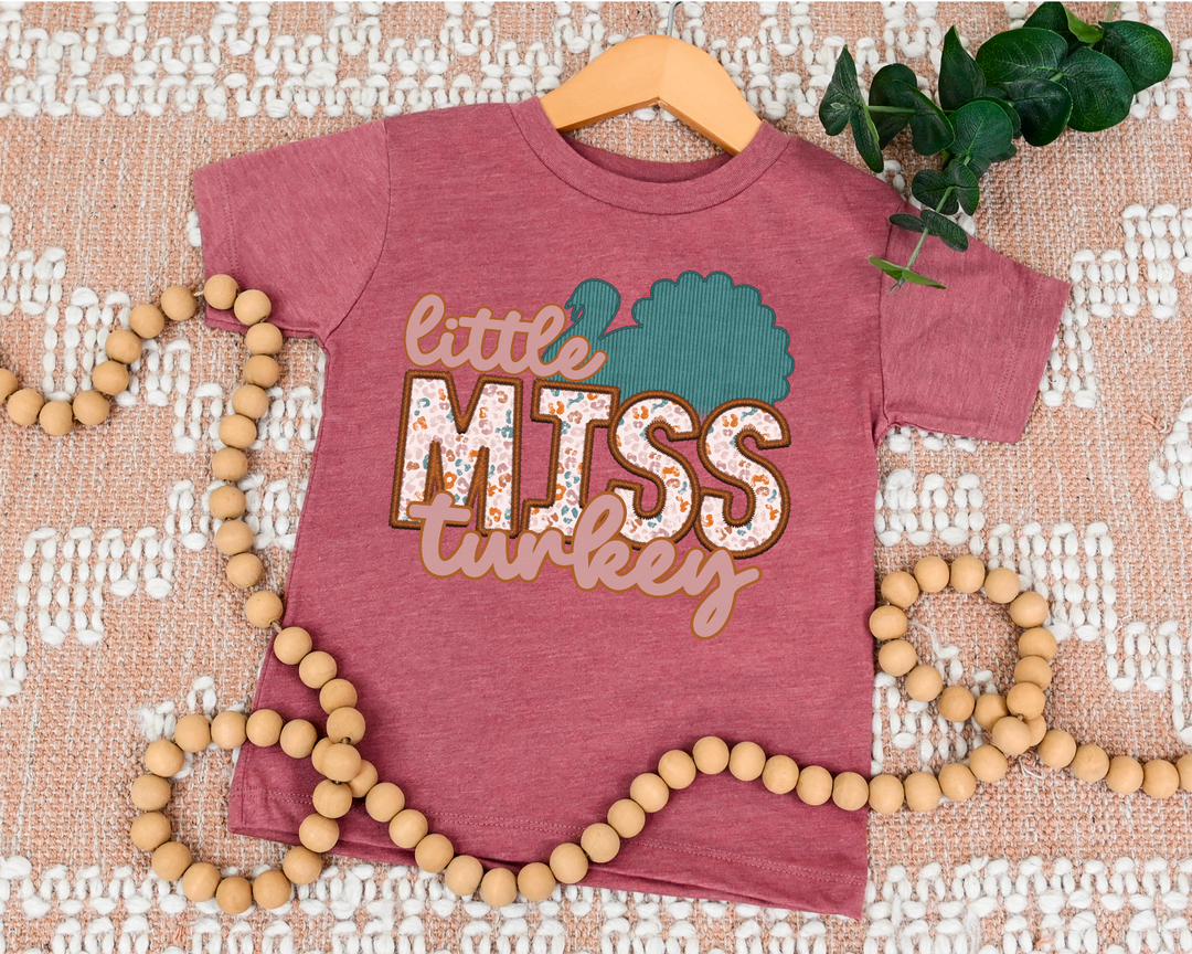 Little Miss Turkey DTF Print