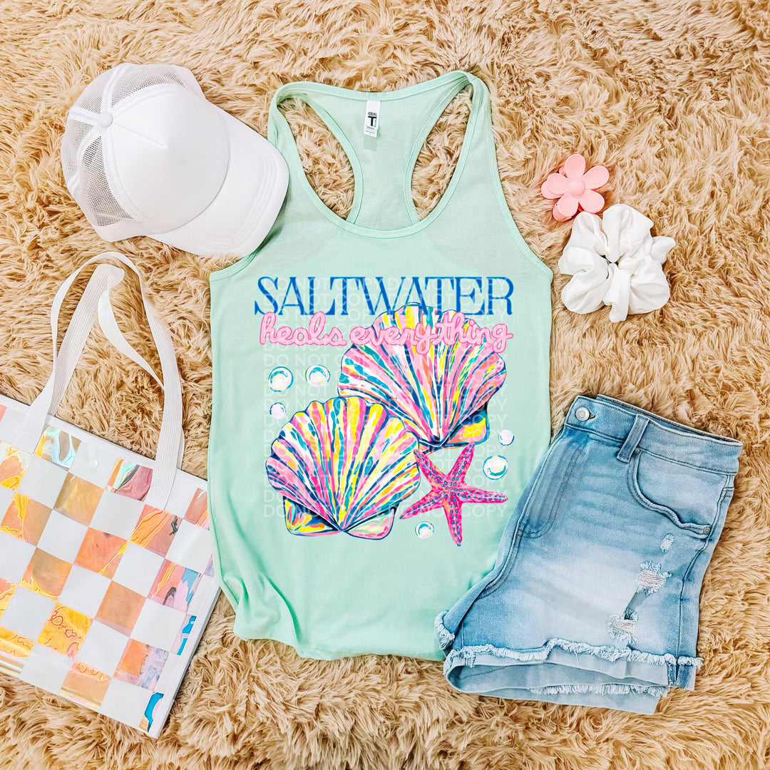Saltwater Heals Everything DTF Print