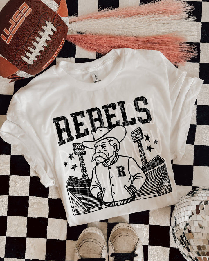 Letterman Mascots R-Z DTF Print