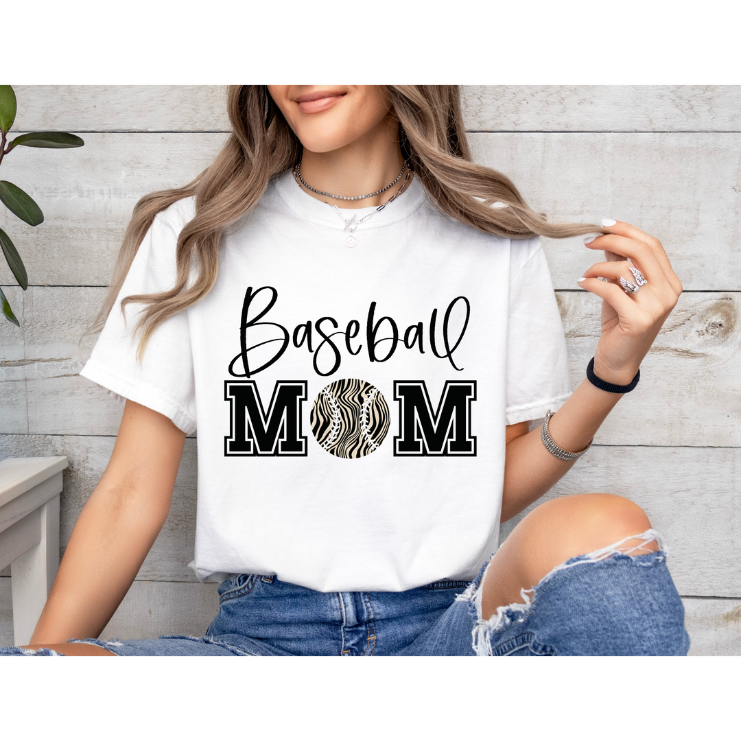 Baseball Mom DTF Print