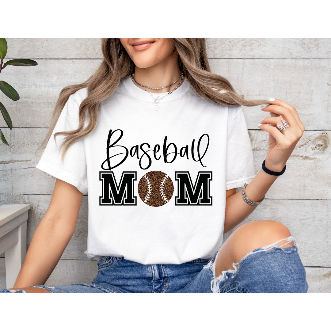 Baseball Mom DTF Print