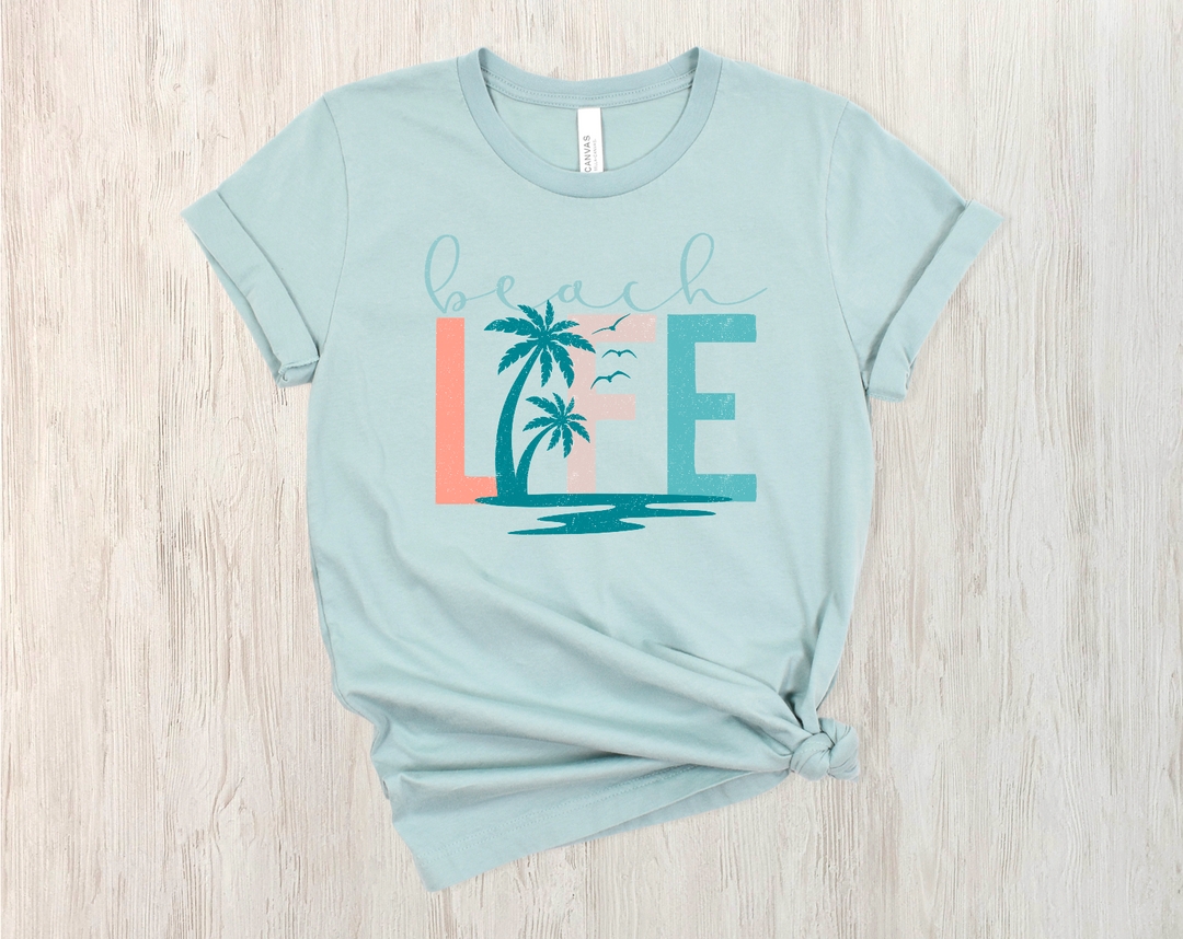 Beach Life DTF Print