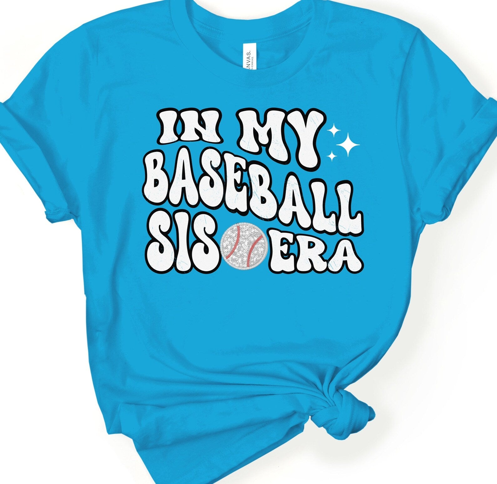 In My Baseball Sis Era DTF Print