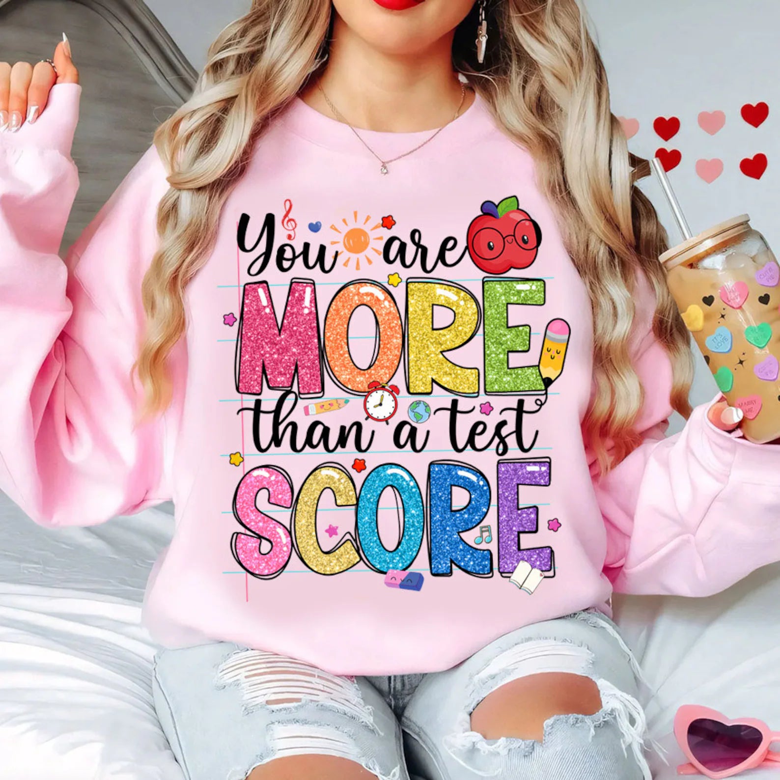You Are More Than A Test Score DTF Print