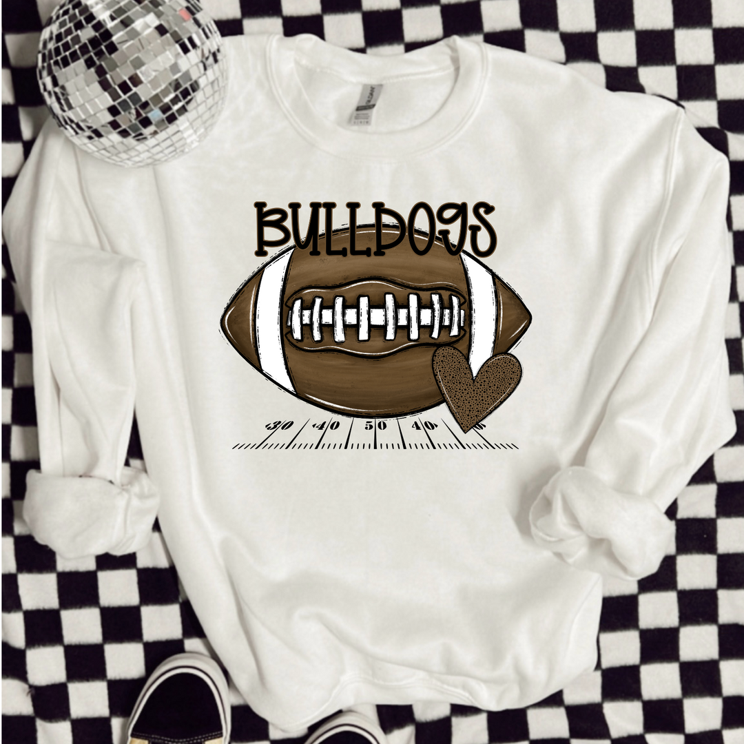 Bulldogs Football DTF Print