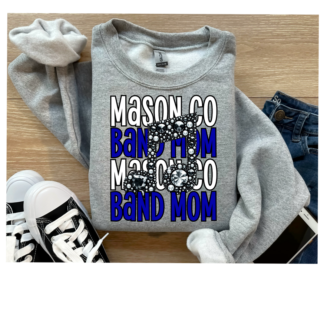 Mason Co Band Mom DTF Print