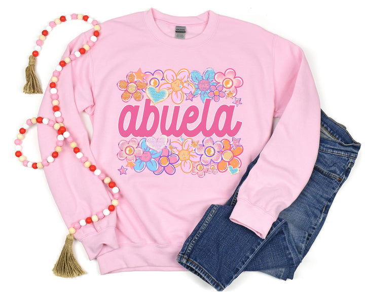 Floral Heart Family Names DTF Print