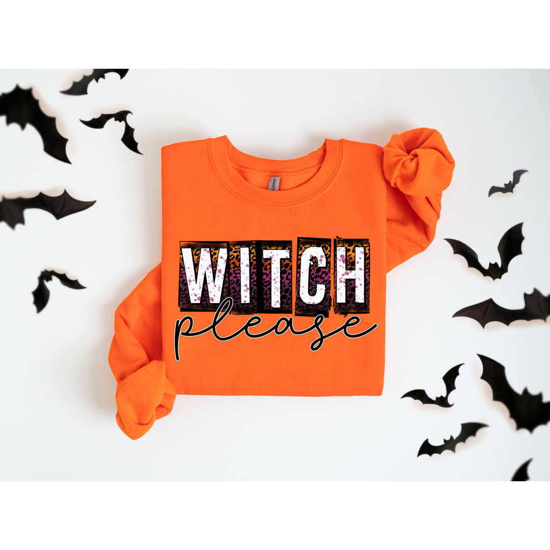 Witch Please DTF Print