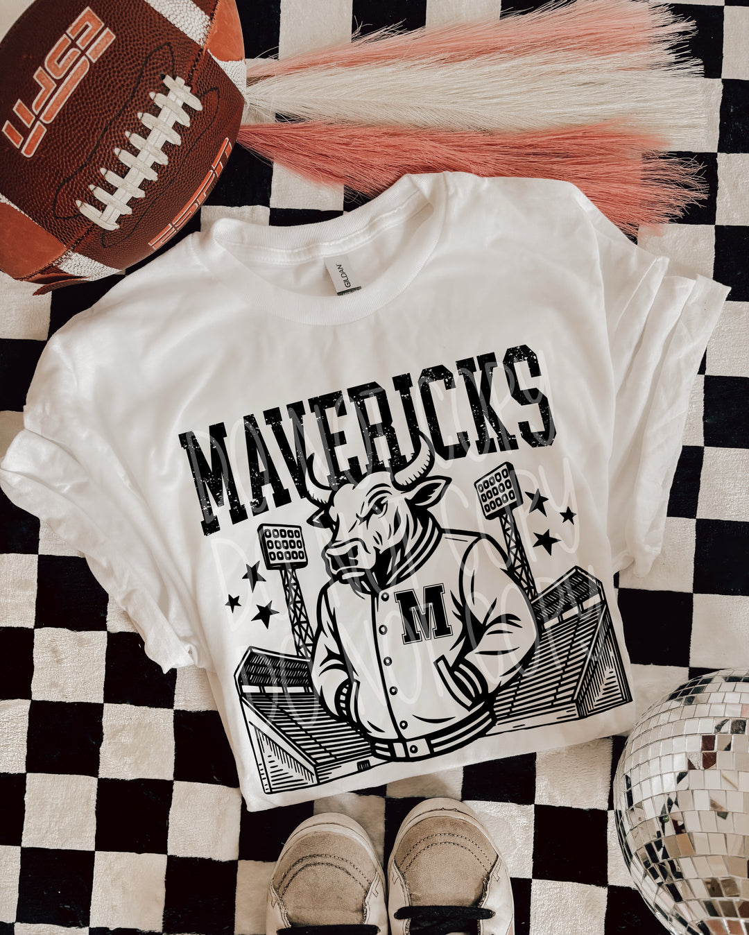 Letterman Mascots A-P DTF Print