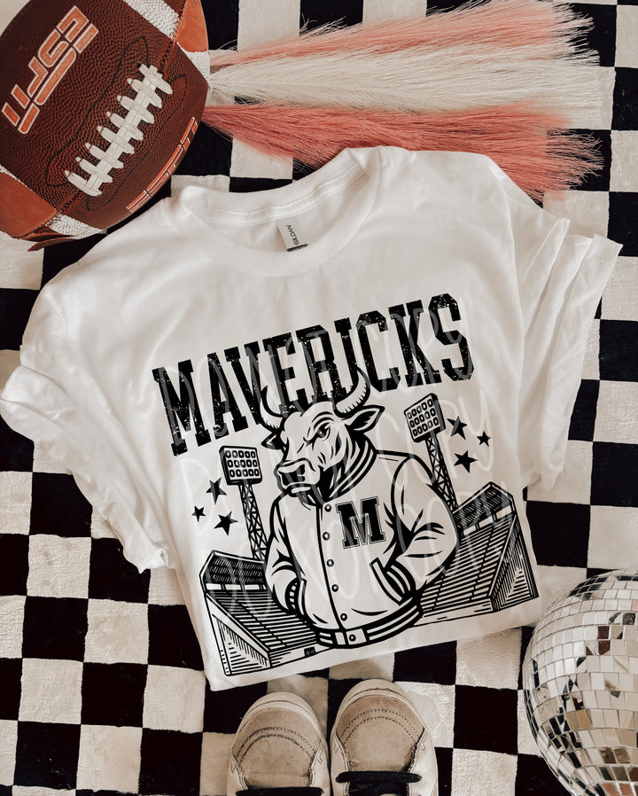 Letterman Mascots A-P DTF Print