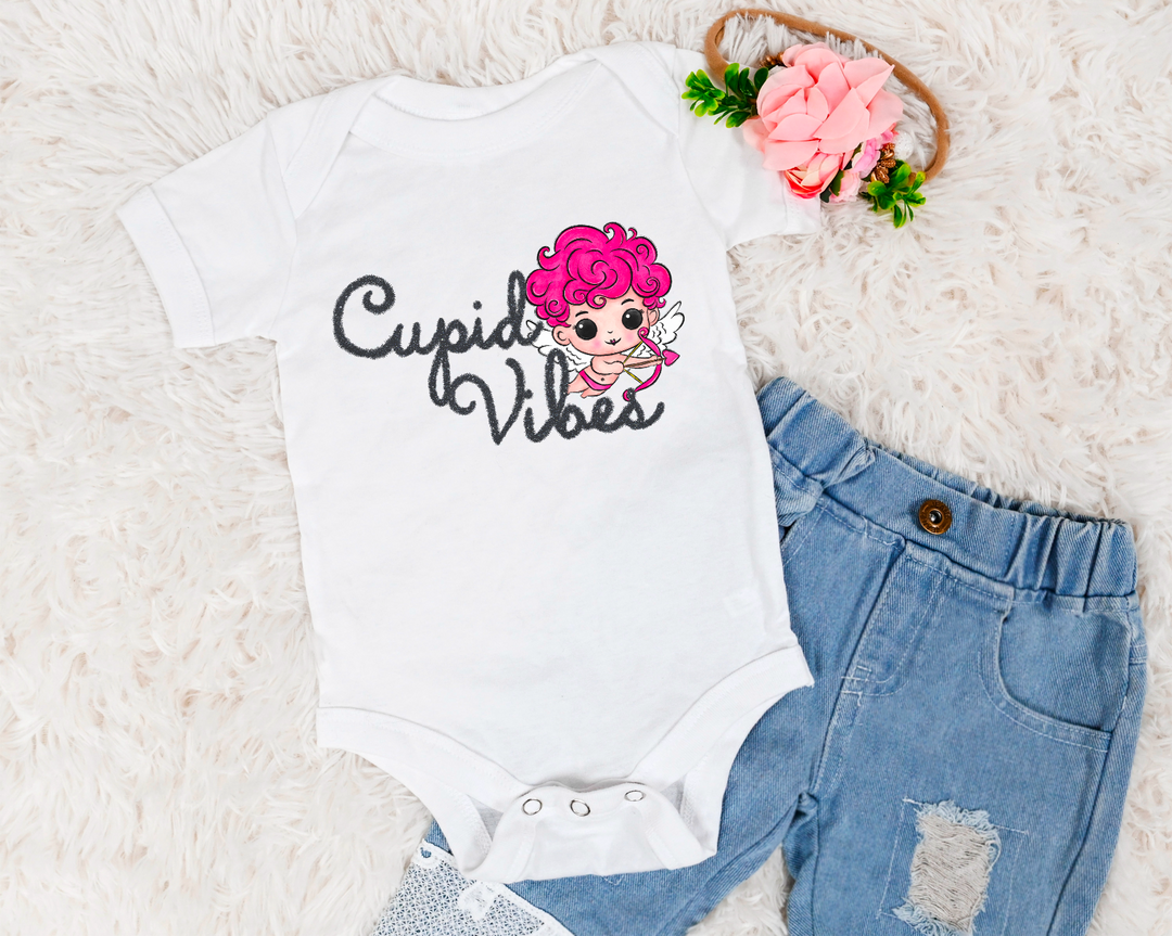 Cupid Vibes Arrow DTF Print