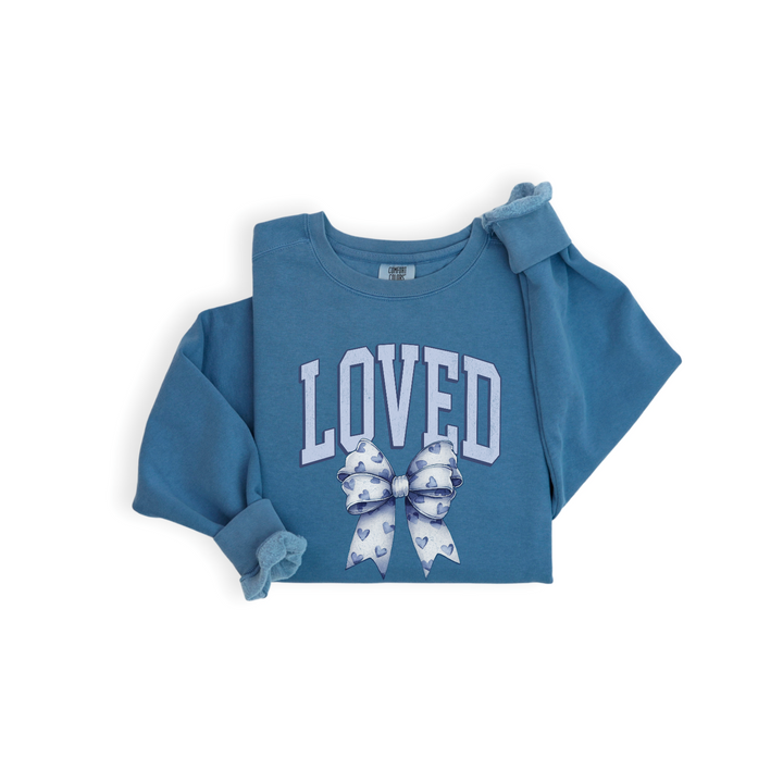 Loved Bow DTF Print