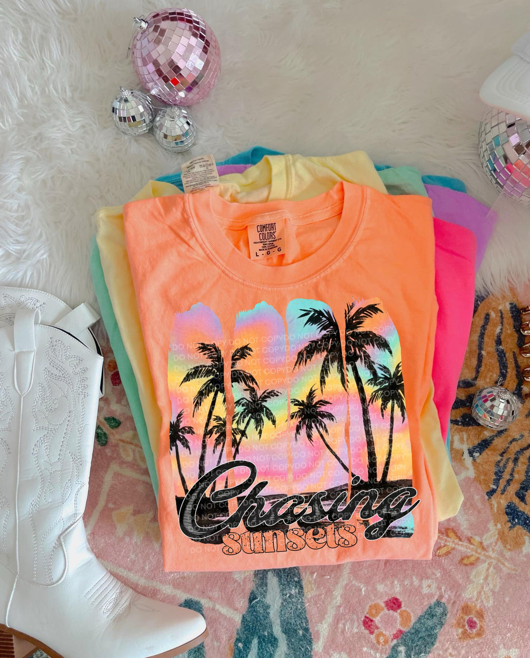 Chasing Sunsets DTF Print