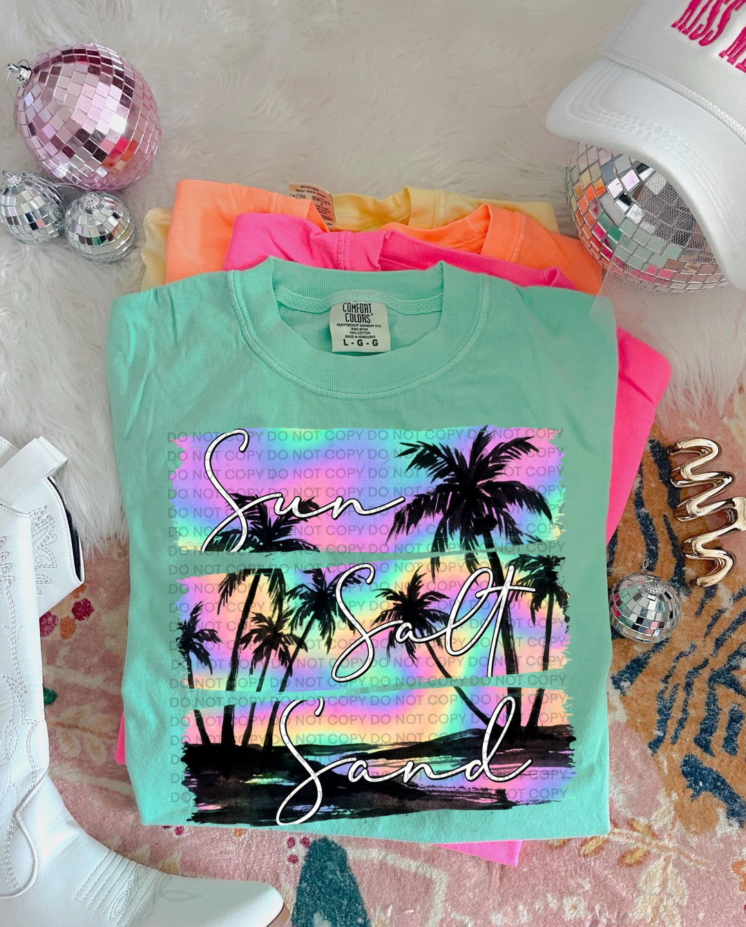 Sun Salt Sand DTF Print