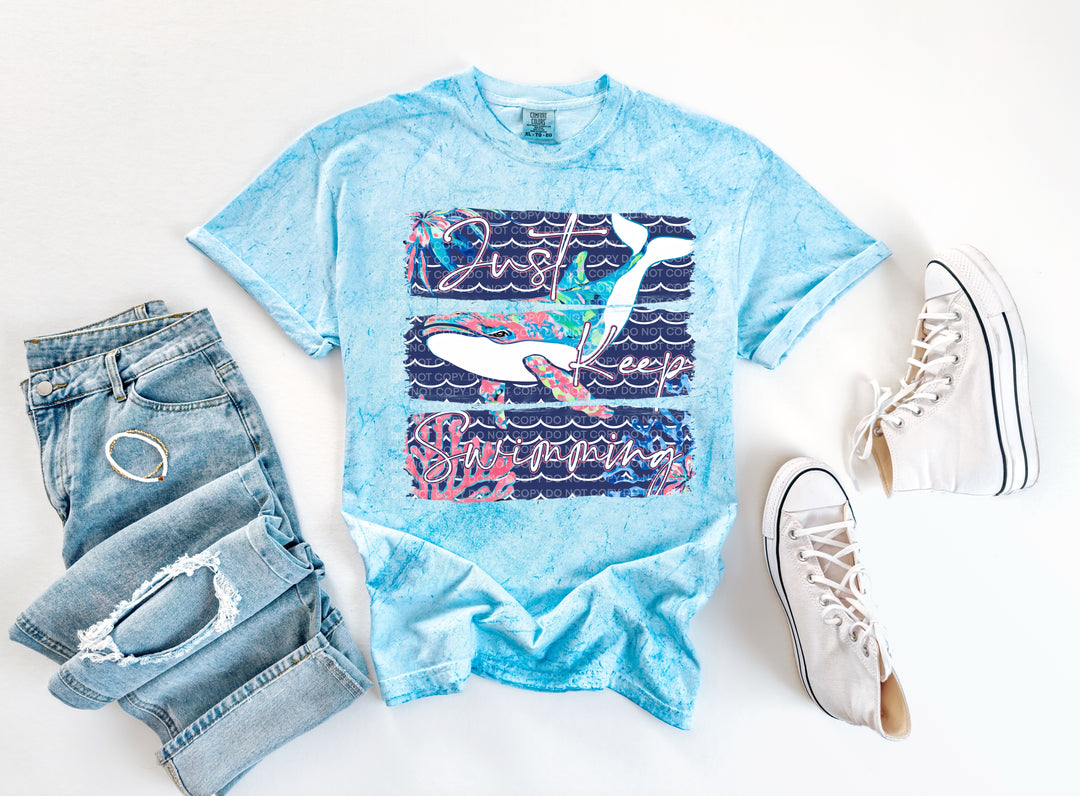 Just Keep Swimming DTF Print