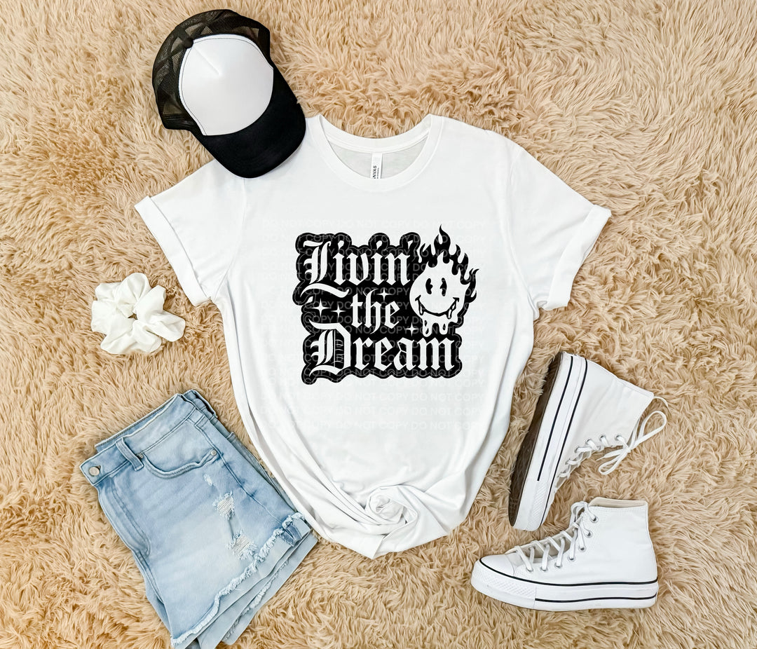 Livin The Dream DTF Print