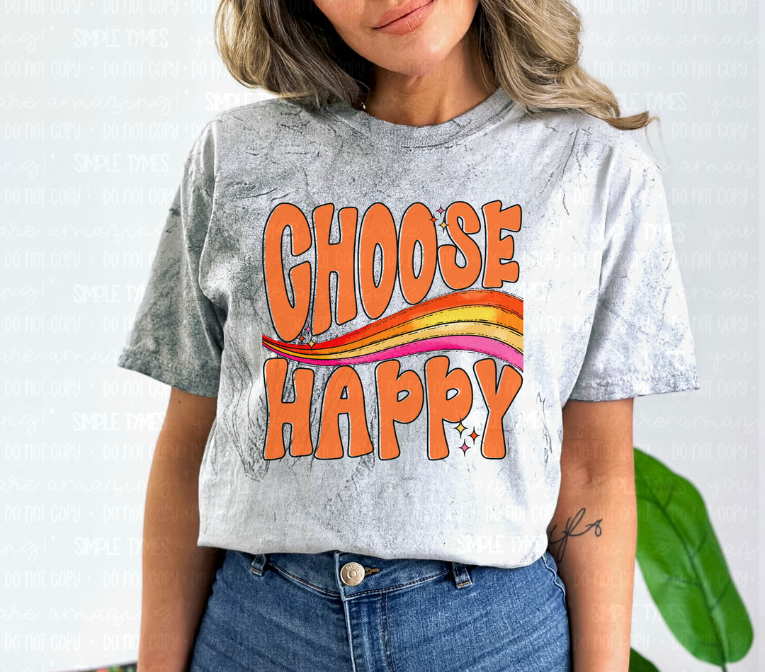 Choose Happy DTF Print