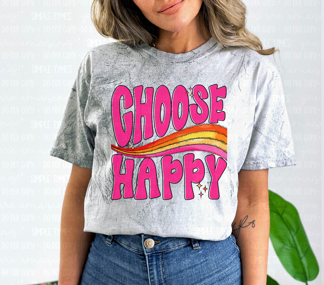 Choose Happy DTF Print