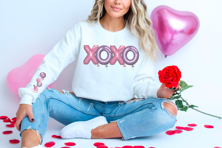 XOXO Faux 3D SLEEVE DTF Print