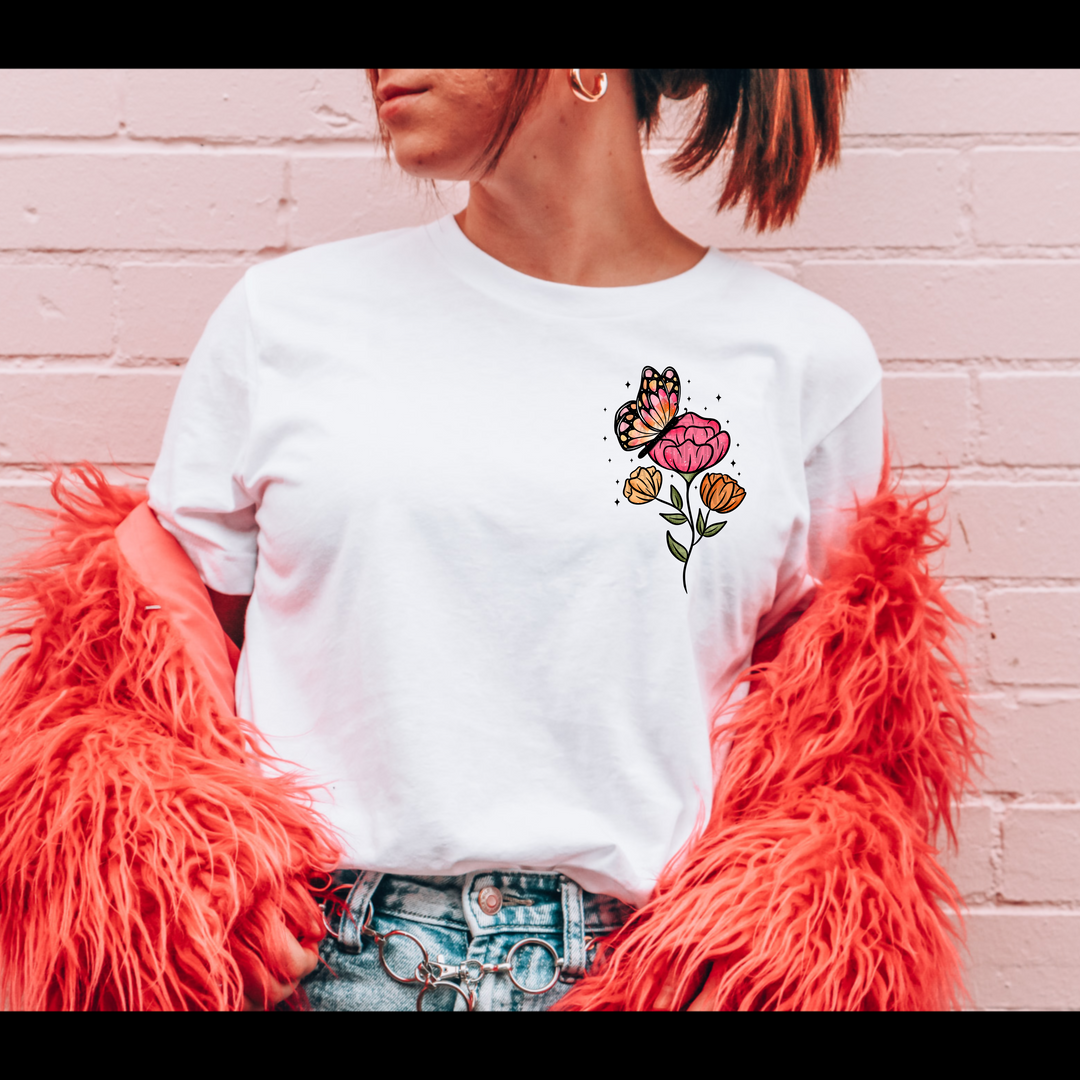 Flower DTF Print