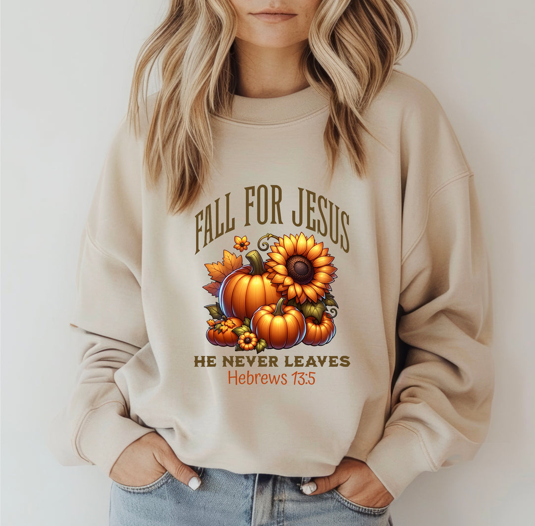 Fall For Jesus DTF Print