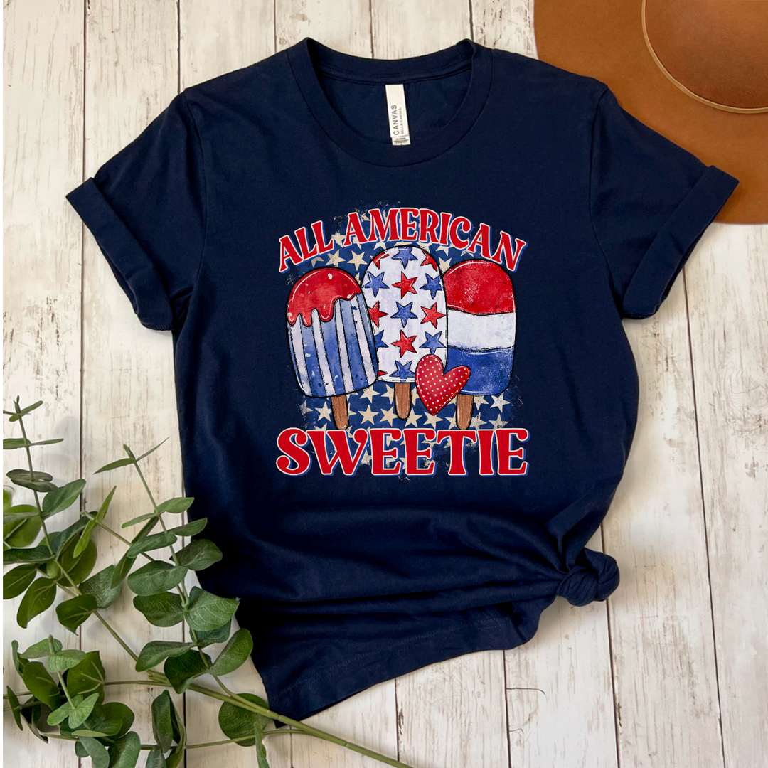 All American Sweetie DTF Print