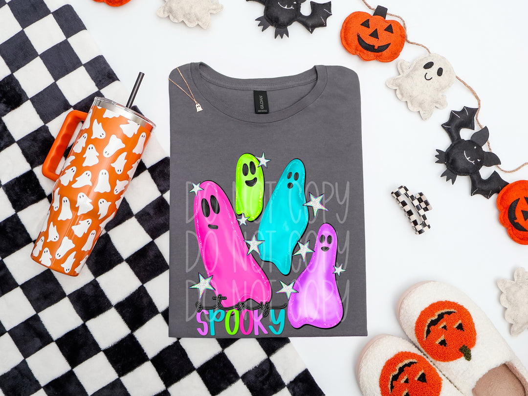 Spooky Ghost DTF Print