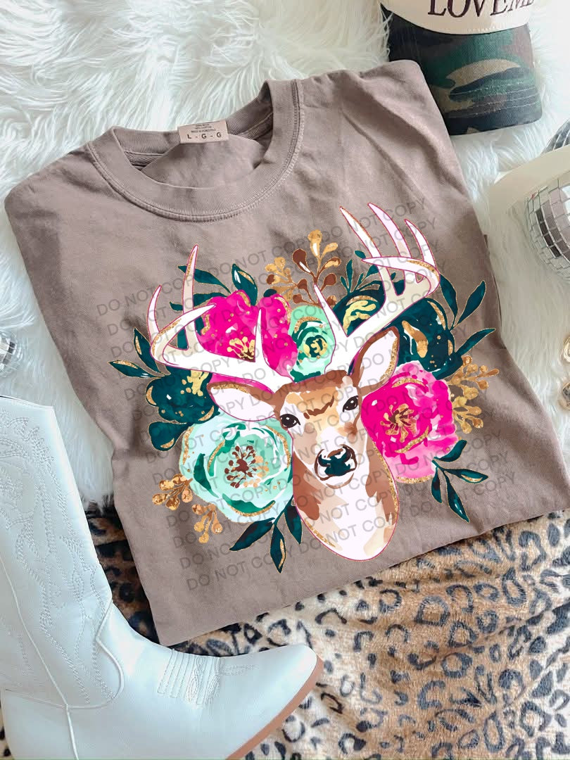 Deer DTF Print
