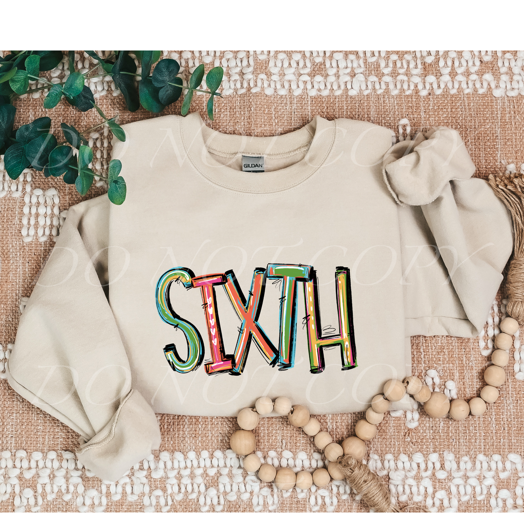 Pixie School Set DTF Print