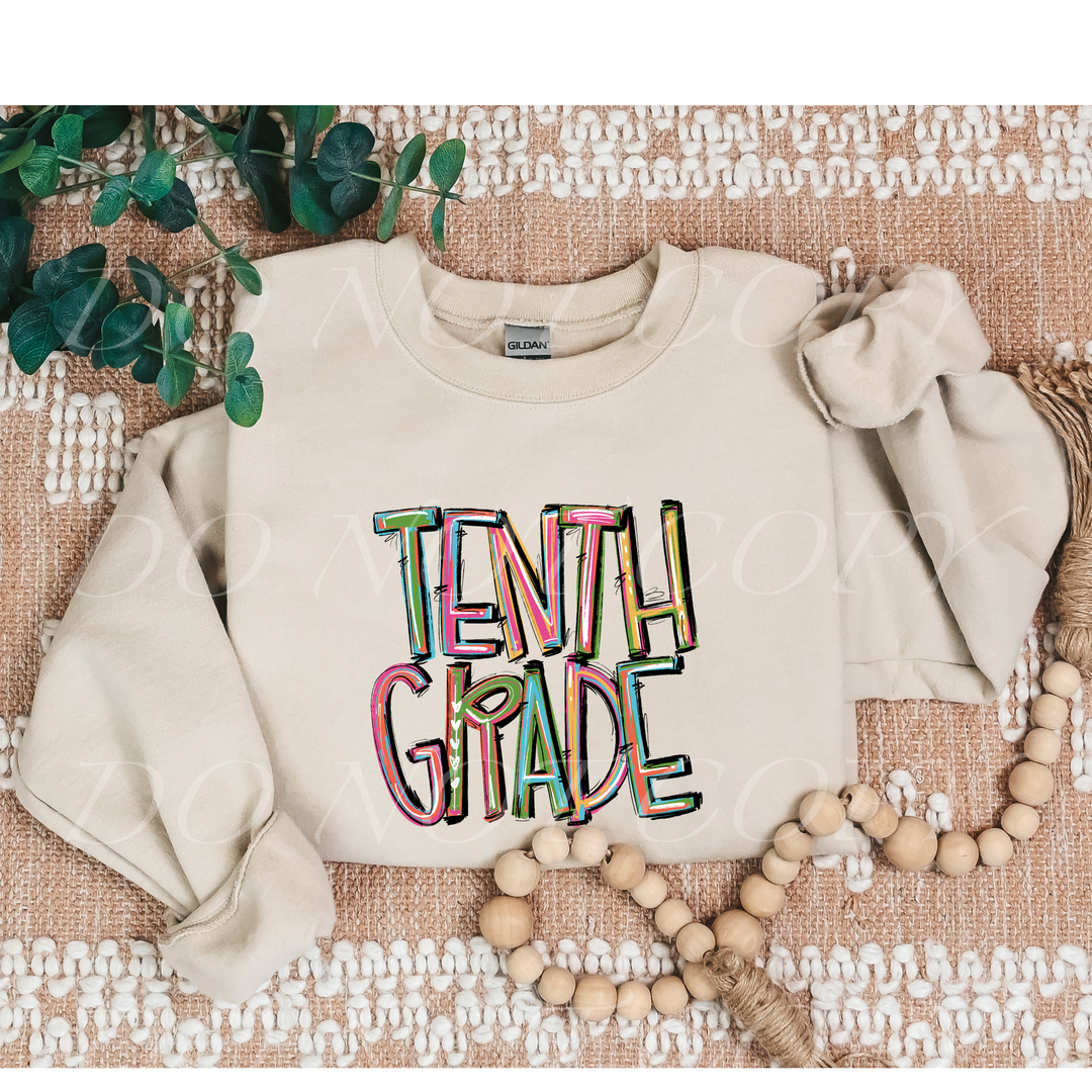 Pixie School Set DTF Print